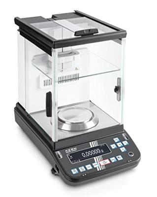 Kern ABP 100-5DAM Analyse weegschaal Weegbereik (max.) 120 g Resolutie 0.00001 g, 0.0001 g werkt op stekkernetvoeding Zwart, Zilver