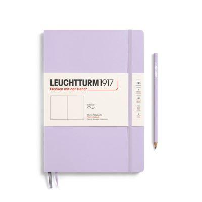 Leuchtturm Lilac, Softcover, Composition (B5), 123 p., plain