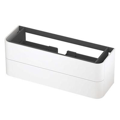 INK - Afgeronde Onderkast Gelakt 2 Laden Softclose Tbv Grepen - 1400x450x520 Mm - Mat Wit