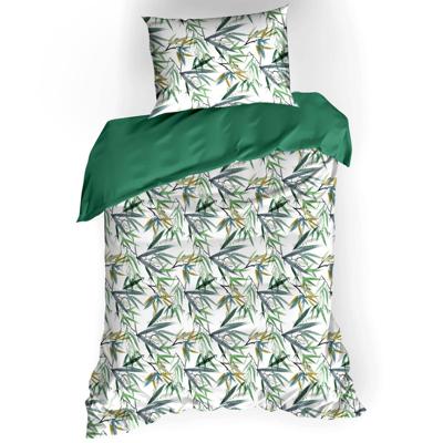 De Witte Lietaer Dekbedovertrek Katoen Salix - Eenpersoons - 140 x 200/220 cm - Groen De Witte Lietaer Dekbedovertrek Katoen Salix - Eenpersoons - 140 x 200/220 cm - Groen