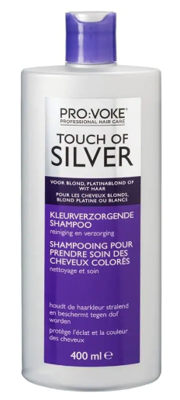 Provoke Shampoo touch of silver color care 400 Milliliter