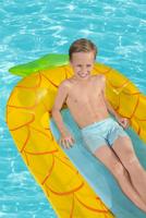 Bestway Luchtmatras Fruit met Net Oplopende Kleur Assorti 178x103/186x112 cm +6 jaar Strand en Zwembad 43644 - thumbnail
