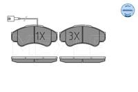 Remblokkenset, schijfrem 0252391919W - thumbnail