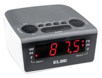 Radio alarmklok ELBE CR-932 AM/FM Wit - thumbnail
