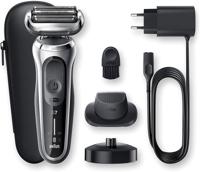Braun Series 7 70-S4200cs Elektrisch Scheerapparaat Met Oplaadstandaard, Precisietrimmer, Zilver - thumbnail