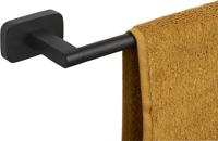 Ben Mykanto handdoekbeugel 60x7x3,9cm mat zwart - thumbnail