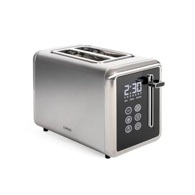 Digitale broodrooster voor 2 sneetjes - LIVOO - DOD205 - 850W - Touchscreen bedieningspaneel - Grijs/Zwart