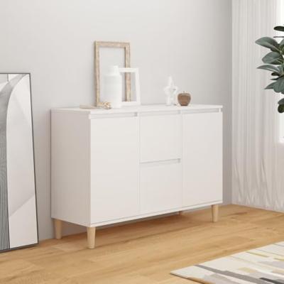 VidaXL Dressoir 101x35x70 cm bewerkt hout wit