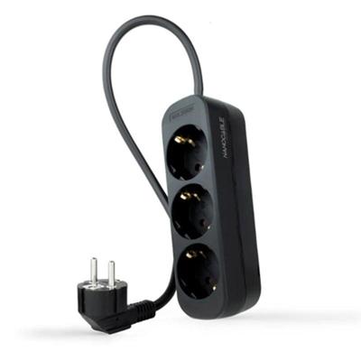 Printplaat NANOCABLE 10.37.0004-NS-BK 3680 W 250 V 1,4 m