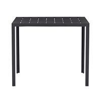 Lisomme Vinn tuintafel zwart - 90 x 90 cm - thumbnail