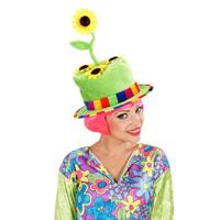 Fluwelen hoed zonnebloem - thumbnail