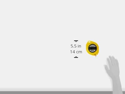 Stanley handgereedschap Landmeter Staal gesloten kast | 20m - 9,5mm - 0-34-105