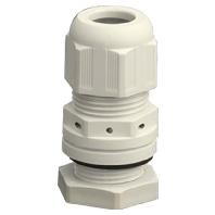 Hensel 36001004 Beluchtingsstop Met borgmoer, Met trekontlasting, Slagvast Kunststof Lichtgrijs 1 stuk(s)