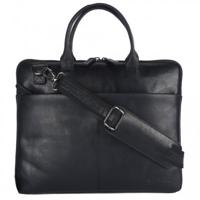 Genicci Xander 13 inch laptoptas Zwart - thumbnail