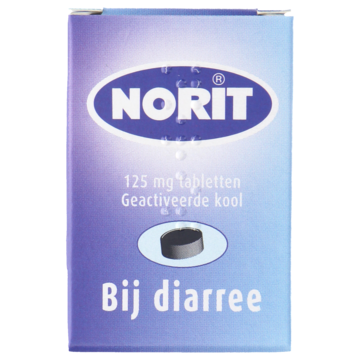 Norit Tabletten 125mg 50st Norit Tabletten 125mg 50st