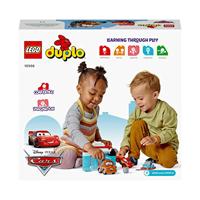 Lego Duplo 10996 Disney Cars Bliksem McQueen + Takel Wasstraat - thumbnail
