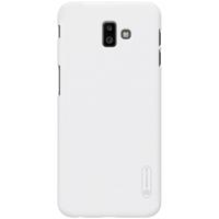 NILLKIN Frosted concaaf-convexe textuur PC Case voor Galaxy J6+(White) - thumbnail