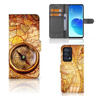 OPPO Reno 6 Pro Plus 5G | Flip Cover | Kompas OPPO Reno 6 Pro Plus 5G | Flip Cover | Kompas