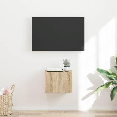 TV Wandkast Sonoma 60 x 31 x 29.5 cm Bewerkt hout
