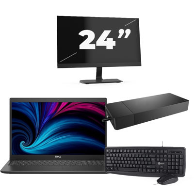 Dell Latitude 3520 - Intel Core i5-11e Generatie - 15 inch - 16GB RAM - 256GB SSD - Windows 11 Home + 1x 24 inch Monitor Dell Latitude 3520 - Intel Core i5-11e Generatie - 15 inch - 16GB RAM - 256GB SSD - Windows 11 Home + 1x 24 inch Monitor