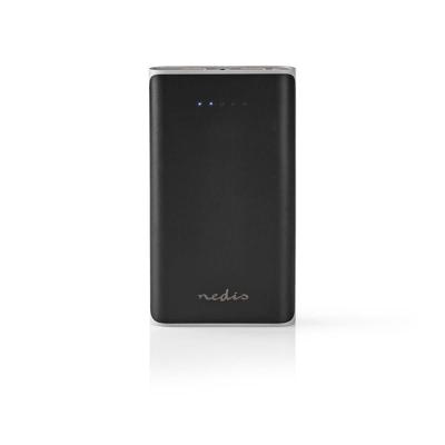 Nedis UPBK15000BK powerbank Zwart Nedis UPBK15000BK powerbank Zwart
