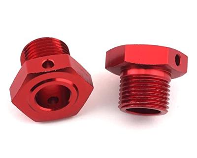 Arrma - Aluminum Wheel Hex 17mm 14.6mm Thick Red (2) (ARA311035)