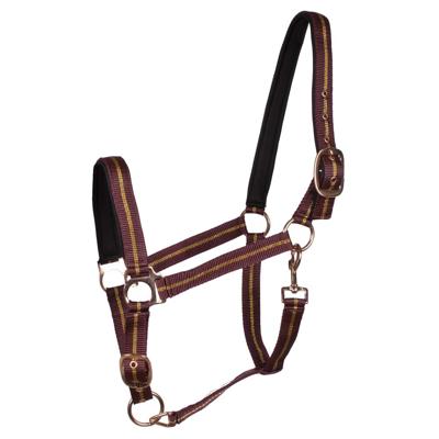 Pagony Lurex halster bordeaux maat:cob