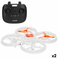 Helikopter op afstandsbediening Colorbaby (2 Stuks) - thumbnail