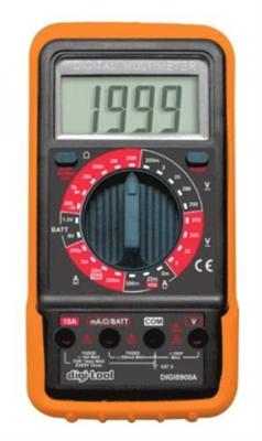 Multimeter 8900 Digitool DHZ meten van spanning, stroom en weerstand