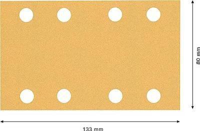 Bosch Accessories 2608901663 Schuurpapier voor vlakschuurmachine Korrelgrootte (num) 120 (l x b) 133 mm x 80 mm 50 stuk(s) Bosch Accessories 2608901663 Schuurpapier voor vlakschuurmachine Korrelgrootte (num) 120 (l x b) 133 mm x 80 mm 50 stuk(s)
