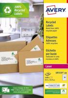 Etiket avery lr7159 63.5x33.9 recycled wt 2400st - thumbnail
