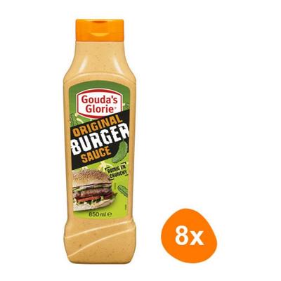 Gouda's Glorie - Original Burger Sauce - 8x 850ml