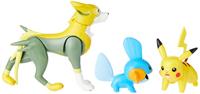 Pokemon Battle Figure Pack - Boltund, Mudkip, Pikachu - thumbnail