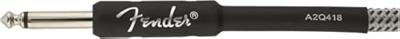 Fender Professional Tweed instrumentkabel 7.5 meter wit