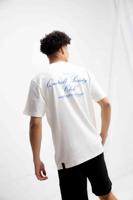 Quotrell Society Club T-shirt Heren Wit/Blauw - Maat L - Kleur: Wit | Soccerfanshop - thumbnail