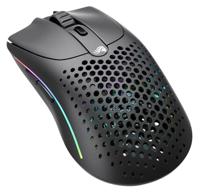 Glorious Gaming Model O 2 draadloze gamingmuis - hybride 2,4 GHz en Bluetooth draadloos, 68 g superlicht, lange batterijduur, 26k BAMF 2.0-sensor, RGB, ambidexter, 6 knoppen, PTFE-voetjes - zwart - thumbnail