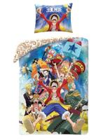 One Piece Dekbedovertrek Adventures 140 x 200 cm polyester - thumbnail