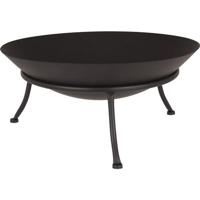 Vuurschaal - zwart - 47x47x21 cm - thumbnail