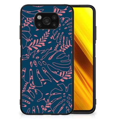 Xiaomi Poco X3 | X3 Pro Bloemen Hoesje Palm Leaves Xiaomi Poco X3 | X3 Pro Bloemen Hoesje Palm Leaves