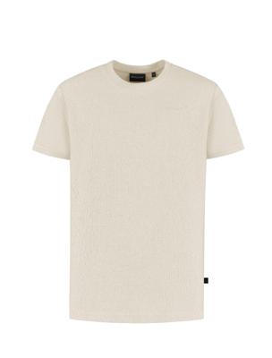 Ballin Amsterdam Boucle T-Shirt Kids Beige - Maat 140 - Kleur: Beige | Soccerfanshop