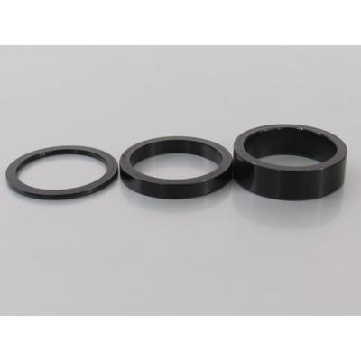 Ergotec Balhoofd spacerset 1-1/8" (ø28.6) 3-delig 2/5/10mm zwart