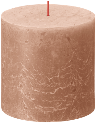 Bolsius shine rustiekkaars 100/100 creamy caramel