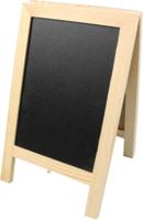 Krijtbord stoepbordje MINI 15x25cm per stuk - thumbnail