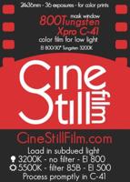 CineStill Xpro 800 Tungsten C-41 120 - thumbnail