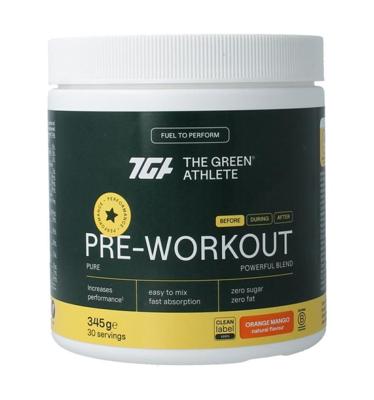 The Green Athlete Pre-Workout Poeder The Green Athlete Pre-Workout Poeder