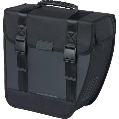 Basil tour left - enkele fietstas, zwart, waterdicht Basil tour left - enkele fietstas, zwart, waterdicht