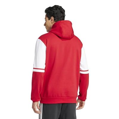 adidas Squadra 25 Hoodie Rood Wit