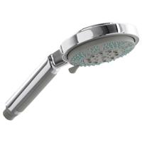 Charon Verstelbare Handdouche 10 cm Chroom Aqua Splash - thumbnail