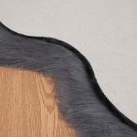 Nep Schapenvacht Tapijt Tafalla Antraciet 80 x 120 cm Polyester - thumbnail