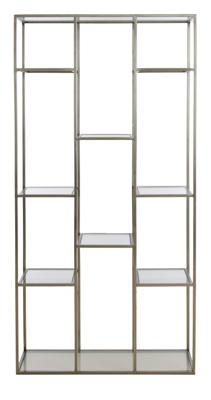 Light & Living Wandrek 'Piuar' 200 x 100cm, kleur Nikkel